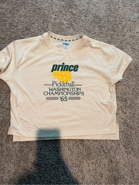 Prince Cream Short-Sleeve Pickleball Championships Graphic Tee